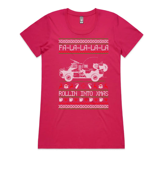 Tactical Xmas T - Womens - Tactical Stubby Coolers