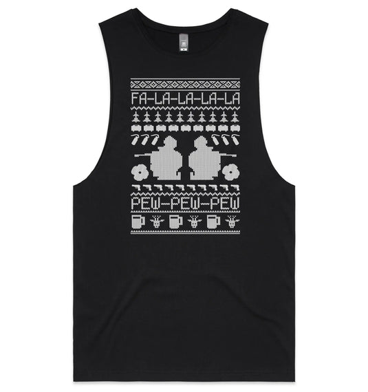 Tactical Xmas Tank T Army Solider - Tactical Stubby Coolers