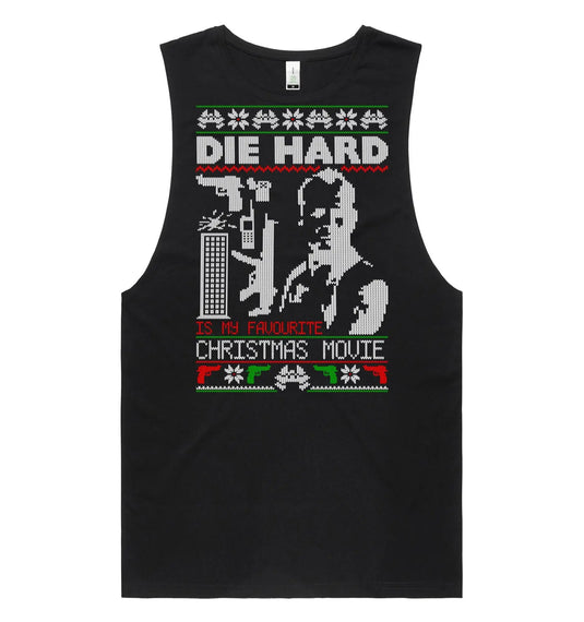 Die Hard Favourite Christmas Movie Tank T - Tactical Stubby Coolers