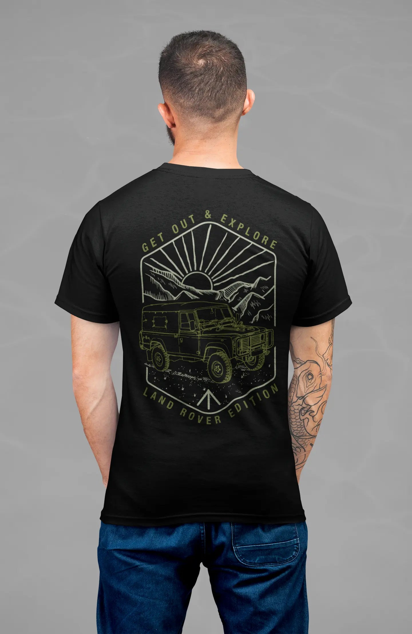 Land rover t online shirt