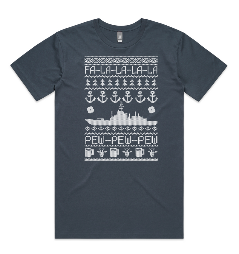 Load image into Gallery viewer, Navy Tactical Xmas T
