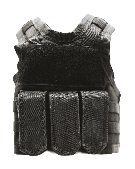 Black Out Spec Ops/Police Vest Tactical Stubby Cooler 3.0