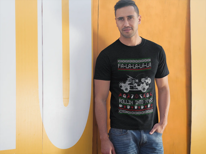 Bushmaster Tactical Christmas Tee - Tactical Stubby Coolers