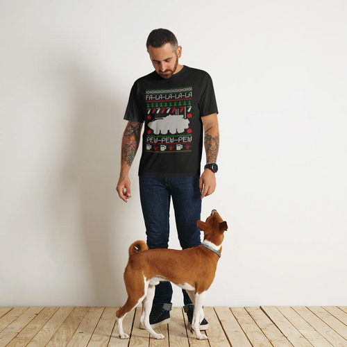 Tactical Xmas T Army Aslav - Tactical Stubby Coolers