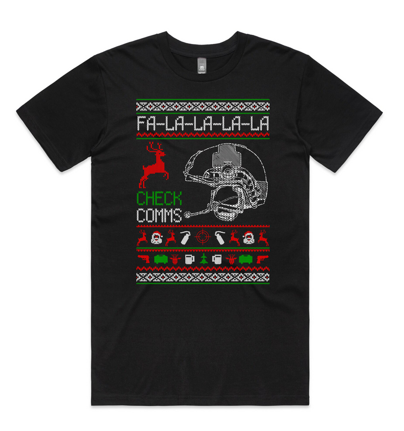 Load image into Gallery viewer, Check Comms Tactical Christmas Tee
