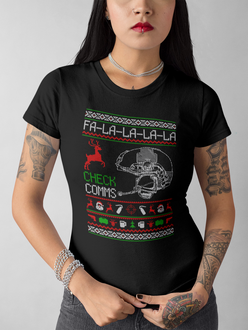 Load image into Gallery viewer, Check Comms Tactical Christmas Tee
