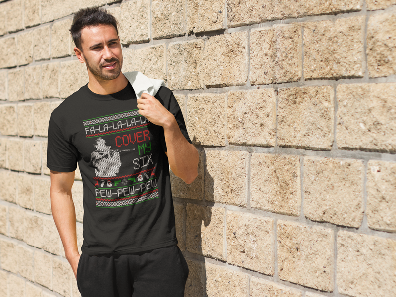 Load image into Gallery viewer, Cover my six Tactical Christmas Tee

