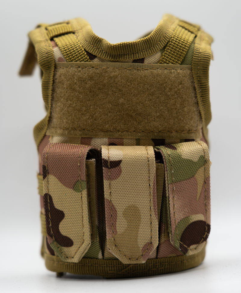 Load image into Gallery viewer, Poppy Patch + Camo 2.0 Tactical Stubby Cooler
