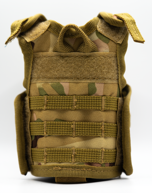 Poppy Patch + Camo 2.0 Tactical Stubby Cooler