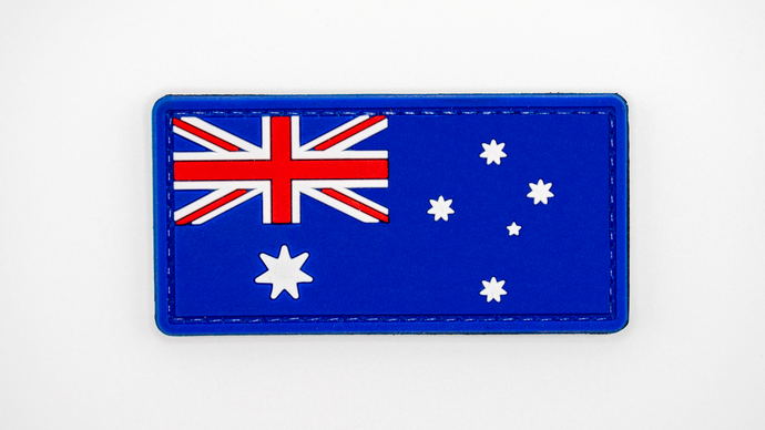 PVC Australian National Flag Patch