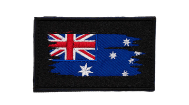 Swiped Australian Flag Patch - Tactical Stubby Coolers