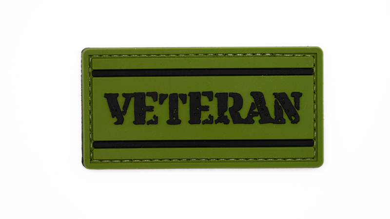 Load image into Gallery viewer, VETERAN single PVC patch - Army inspired
