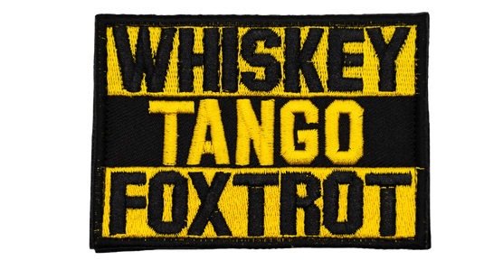 Whiskey Tango Foxtrot - Patch