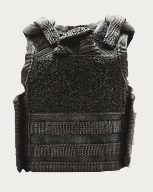Black Out Spec Ops/Police Vest Tactical Stubby Cooler 3.0
