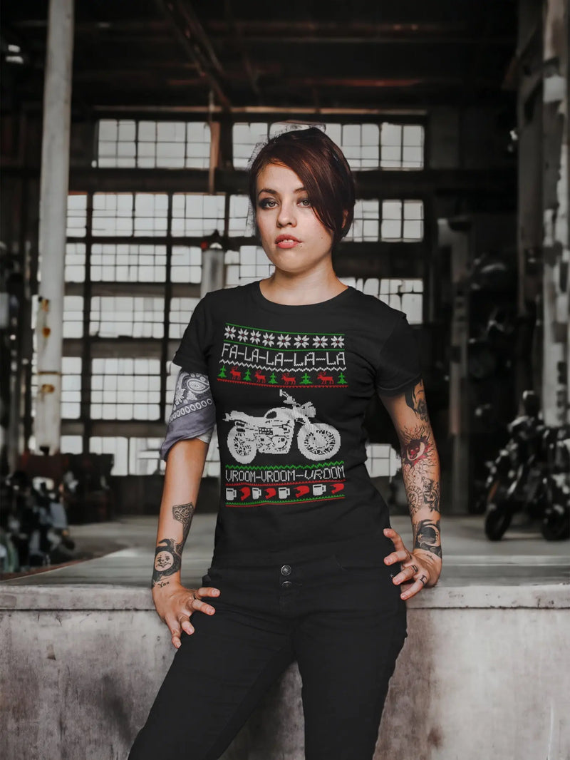 Load image into Gallery viewer, Scrambler motor bike Christmas T - Tactical Stubby Coolers
