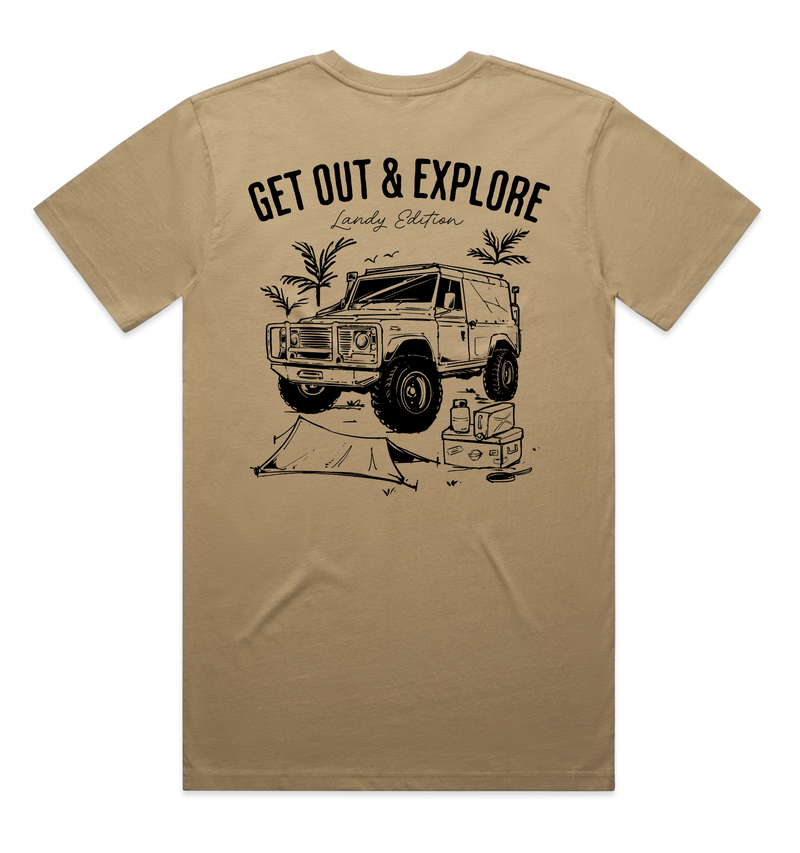 Load image into Gallery viewer, Get out &amp; Explore - Landrover Edition - Tactical Stubby Coolers
