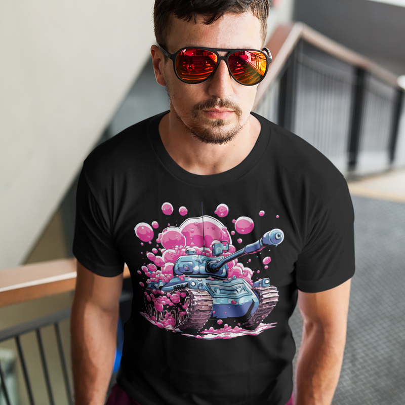 Load image into Gallery viewer, Tactical Tank in Bubble-Gum Battle Pop Art Man
