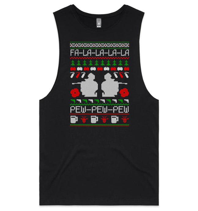 Tactical Xmas Tank T Army Solider - Tactical Stubby Coolers