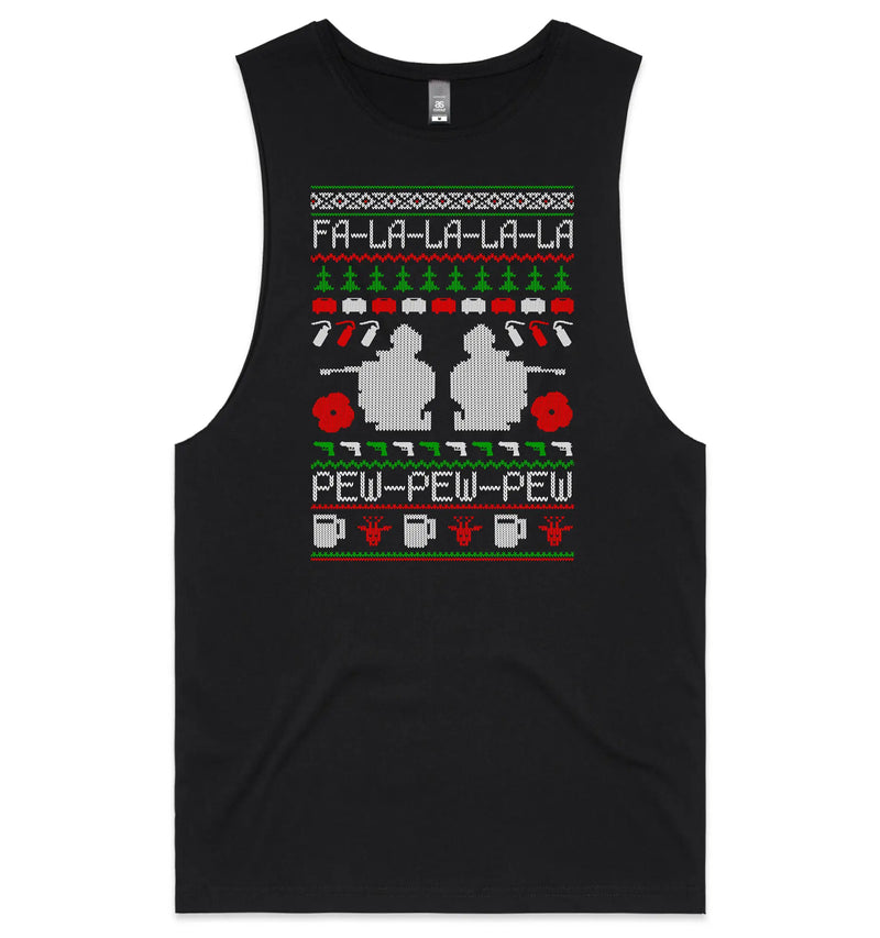Load image into Gallery viewer, Tactical Xmas Tank T Army Solider - Tactical Stubby Coolers
