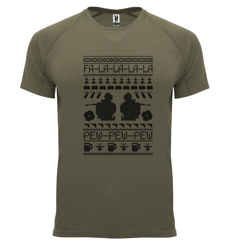 Load image into Gallery viewer, Breathable Tactical Xmas T Army Solider - Tactical Stubby Coolers
