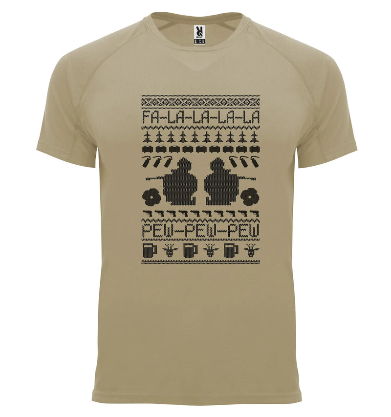 Load image into Gallery viewer, Breathable Tactical Xmas T Army Solider - Tactical Stubby Coolers
