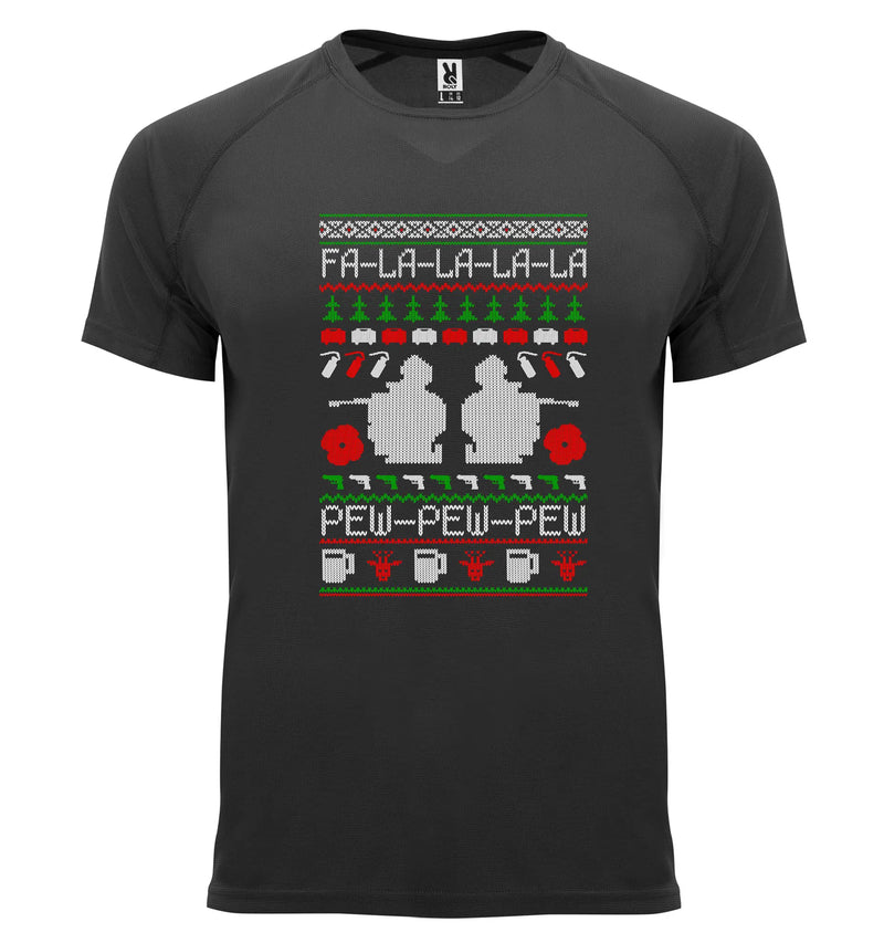 Load image into Gallery viewer, Breathable Tactical Xmas T Army Solider - Tactical Stubby Coolers

