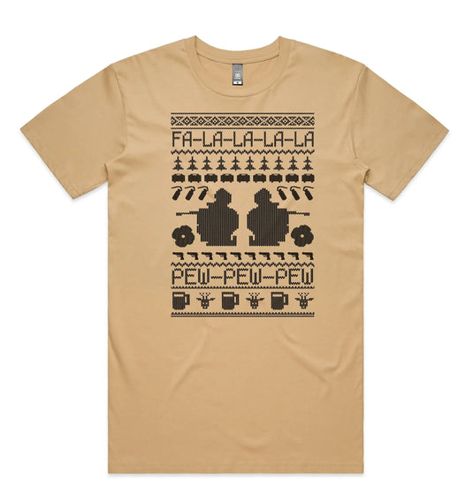 Tactical Xmas T Army Solider - Tactical Stubby Coolers