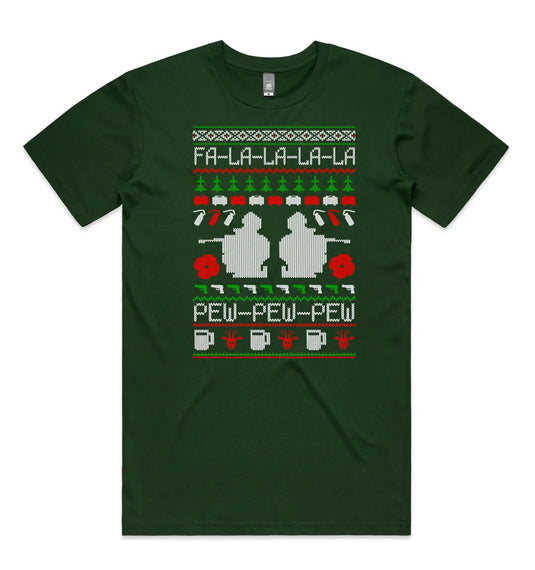 Tactical Xmas T Army Solider - Tactical Stubby Coolers