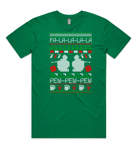 Tactical Xmas T Army Solider - Tactical Stubby Coolers
