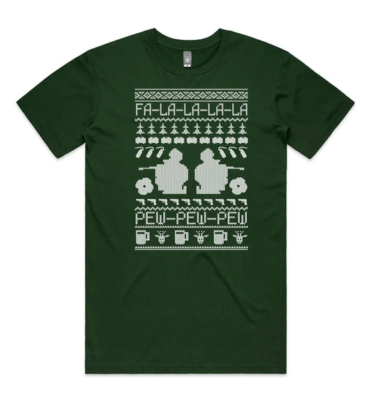 Tactical Xmas T Army Solider - Tactical Stubby Coolers