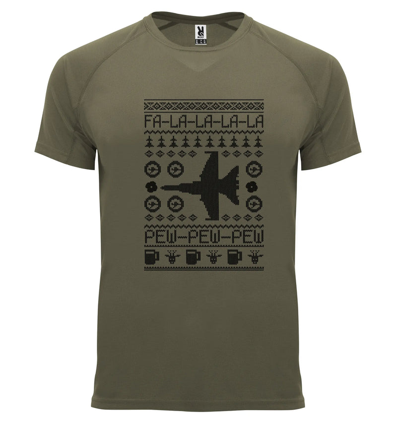 Load image into Gallery viewer, Breathable Tactical Xmas T Airforce - Tactical Stubby Coolers
