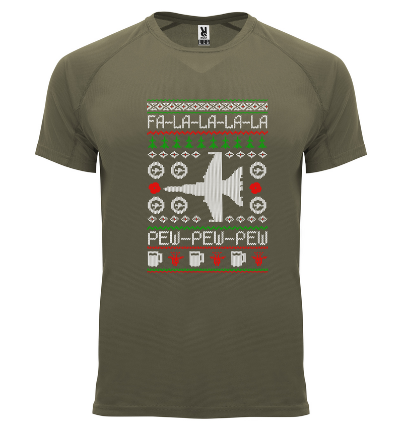 Load image into Gallery viewer, Breathable Tactical Xmas T Airforce
