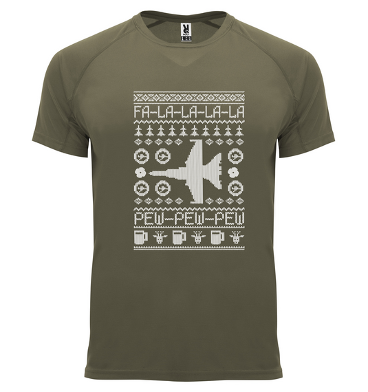 Breathable Tactical Xmas T Airforce