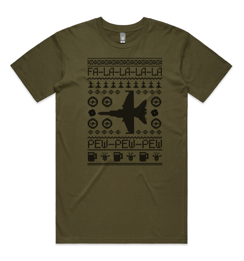 Load image into Gallery viewer, Tactical Xmas T Airforce
