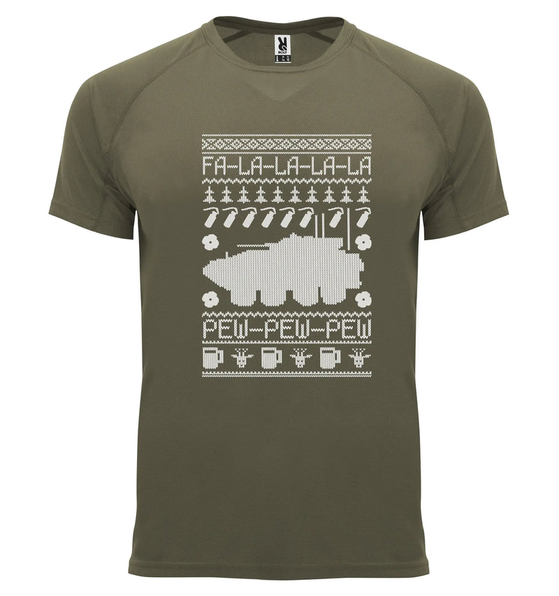 Load image into Gallery viewer, Breathable Tactical Xmas T Army Aslav - Tactical Stubby Coolers

