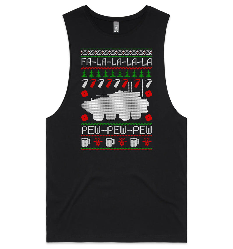 Load image into Gallery viewer, Tactical Xmas Tank T Army Aslav - Tactical Stubby Coolers
