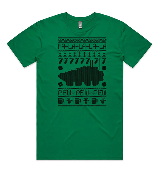 Tactical Xmas T Army Aslav - Tactical Stubby Coolers
