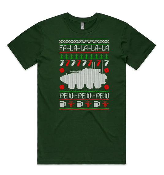 Tactical Xmas T Army Aslav - Tactical Stubby Coolers