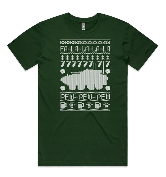 Tactical Xmas T Army Aslav - Tactical Stubby Coolers