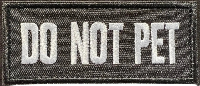 Load image into Gallery viewer, 'Do Not Pet' Patch – transparent product image
