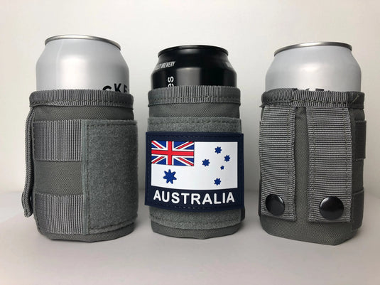 Tactical Tinnie Holder w/ Navy Ensign Patch