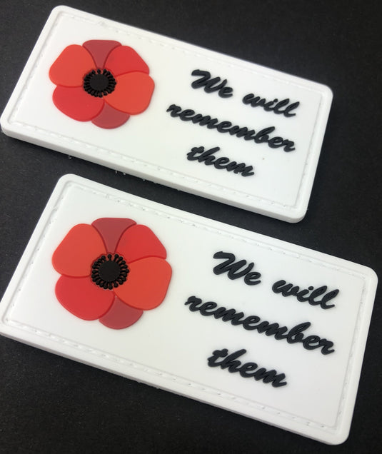 We Will Remember Them - Patch Pair