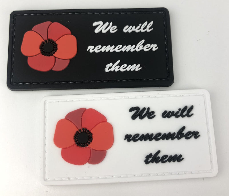 Load image into Gallery viewer, We Will Remember Them - Patch Pair - Tactical Stubby Coolers
