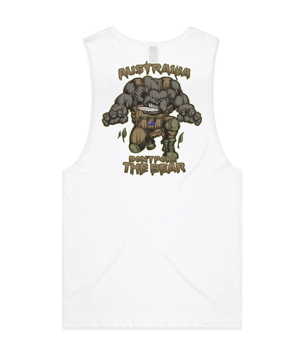 Tactical Drop Bear Tank T - Tactical Stubby Coolers