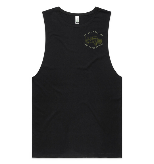 Land Rover Exploration T - Sleeveless - Tactical Stubby Coolers