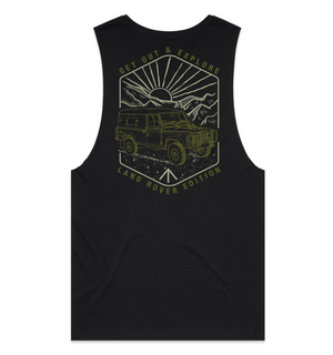 Land Rover Exploration T - Sleeveless - Tactical Stubby Coolers