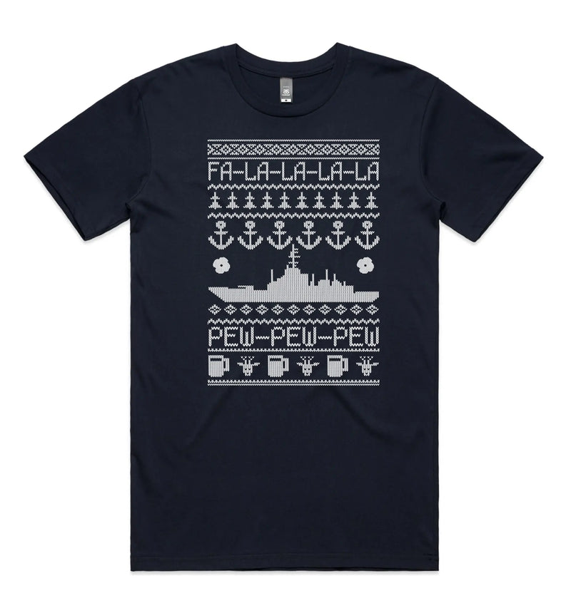 Load image into Gallery viewer, Tactical Xmas T Navy - Tactical Stubby Coolers
