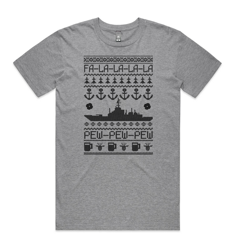 Load image into Gallery viewer, Tactical Xmas T Navy
