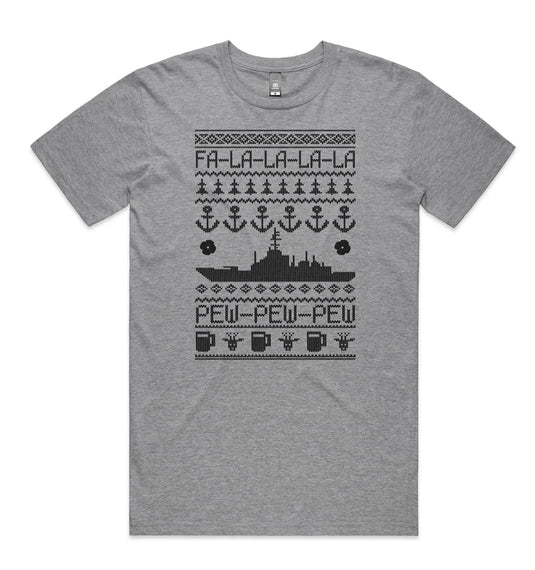 Tactical Xmas T Navy - Tactical Stubby Coolers
