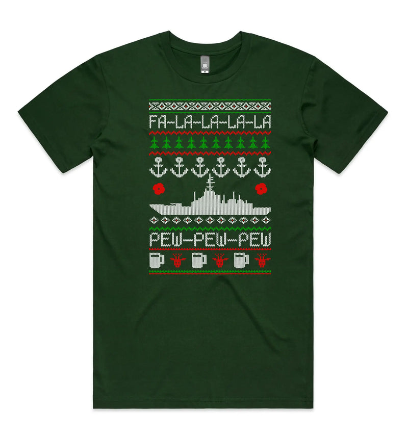 Load image into Gallery viewer, Tactical Xmas T Navy - Tactical Stubby Coolers
